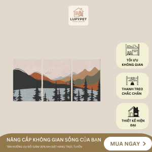 Tranh treo tường trang trí LupyPet Home Decor
