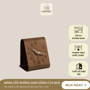 ĐỒNG HỒ MINI ĐỂ BÀN LUPYPET