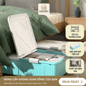 Hộp nhựa đựng đồ gầm giường
