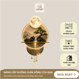 Tranh đèn LED LupyPet hiện đại
