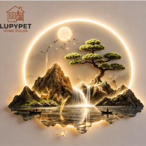 Tranh đèn LED LupyPet hiện đại